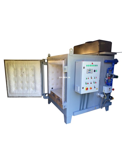 FOUR GAZ JET TURBO SOLE FIXE 750 L 1320°C