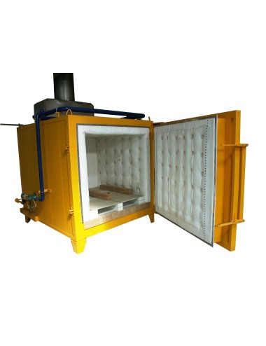 FOUR GAZ JET TURBO SOLE FIXE 2000 L 1320°C