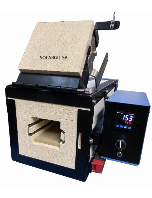 FOUR DE TREMPE COMPLET POUR COUTELIER CAPACITE 4 LITRES 1200°C