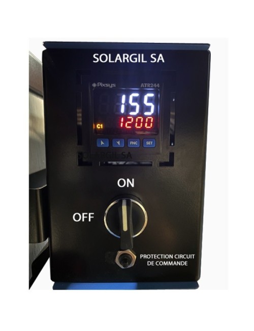 FOUR DE TREMPE COMPLET POUR COUTELIER CAPACITE 4 LITRES 1200°C