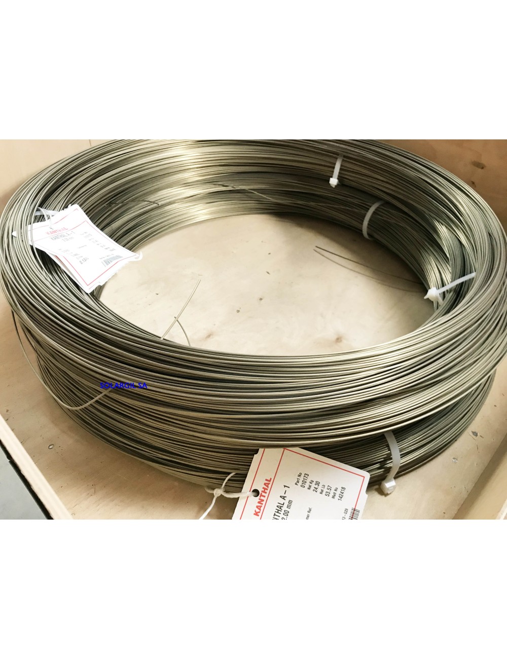 FIL DE RESISTANCE KANTHAL 2.5 MM 1350°C