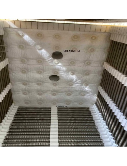 FIBRE NAPPE 1500°C EP 25 MM - 7200 X 620 MM -100KG/M3