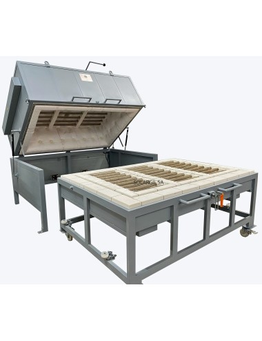 FOUR LAVE 608L 1200°C SOLE MOBILE