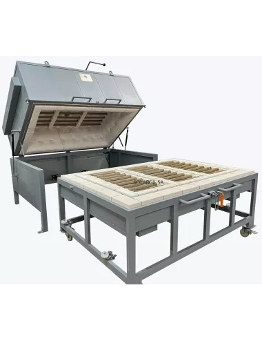 FOUR LAVE 608L 1200°C SOLE MOBILE