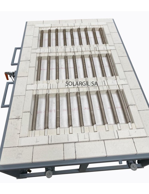 FOUR LAVE 608L 1200°C SOLE MOBILE