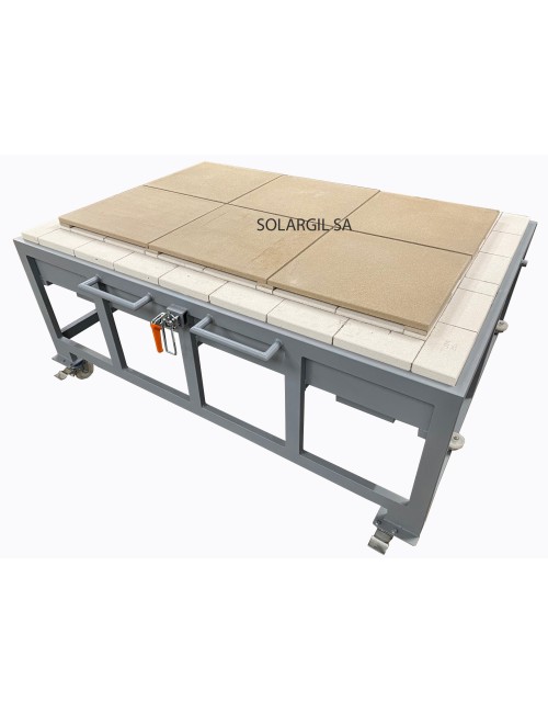 FOUR LAVE 608L 1200°C SOLE MOBILE