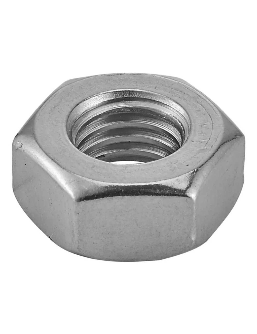 ECROU EN INOX REFRAC. Ø 6 MM