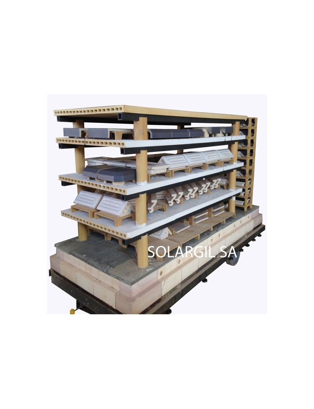 BARRE DE CARBURE DE SILICIUM 40*40*2000 MM