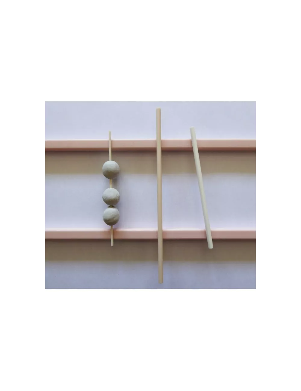 BARRE ALUMINE PURE 1400°C L300 X 3 MM