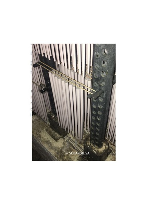 BARRE ALUMINE PURE 1400°C L150 X 2 MM