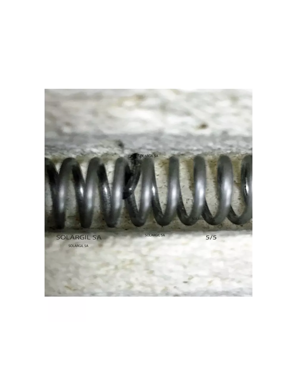 AGRAFE POUR RESISTANCE LONGUEUR 25mm diam1.6