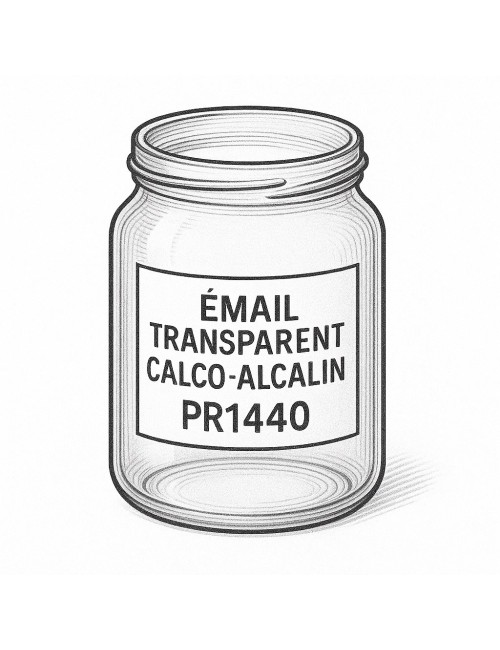 ÉMAIL INCOLORE FAÏENCE BRILLANT CALCO-ALCALIN  PR1440 (FR10)