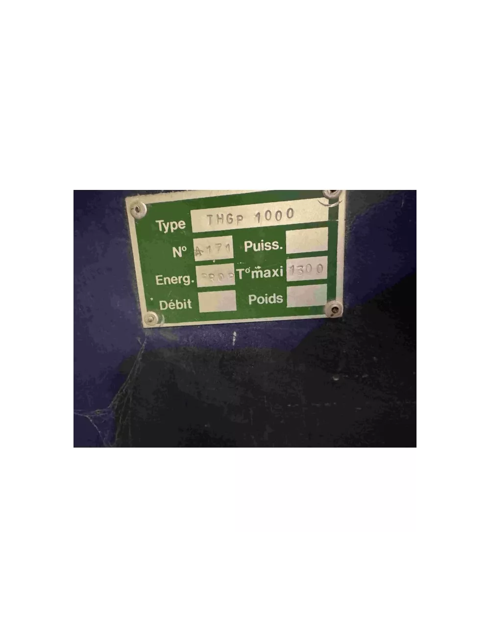 FOUR GAZ JET ENITHERM THGP 1000 LITRES (49 - Montrevault sur Evre)