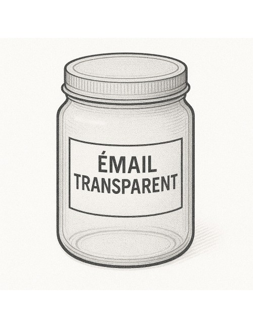 ÉMAIL GRÈS & PORCELAINE COUVERTE TRANSPARENTE INCOLORE EMT01/027