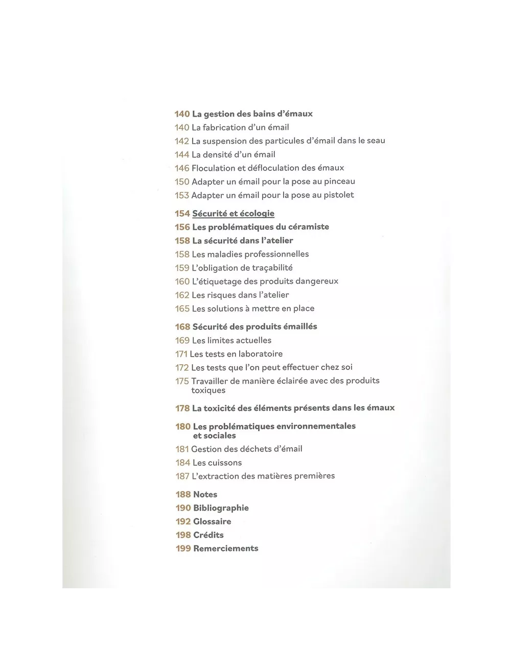 LIVRE LA SCIENCE DE LA CÉRAMIQUE