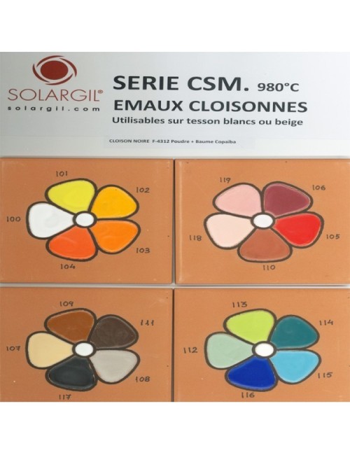 ÉMAIL FAÏENCE OPAQUE MAT BLANC CSM100