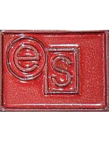 ÉMAIL FAÏENCE LUSTRE ROUGE 263/81