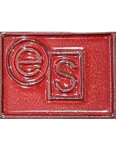ÉMAIL FAÏENCE LUSTRE ROUGE 263/81