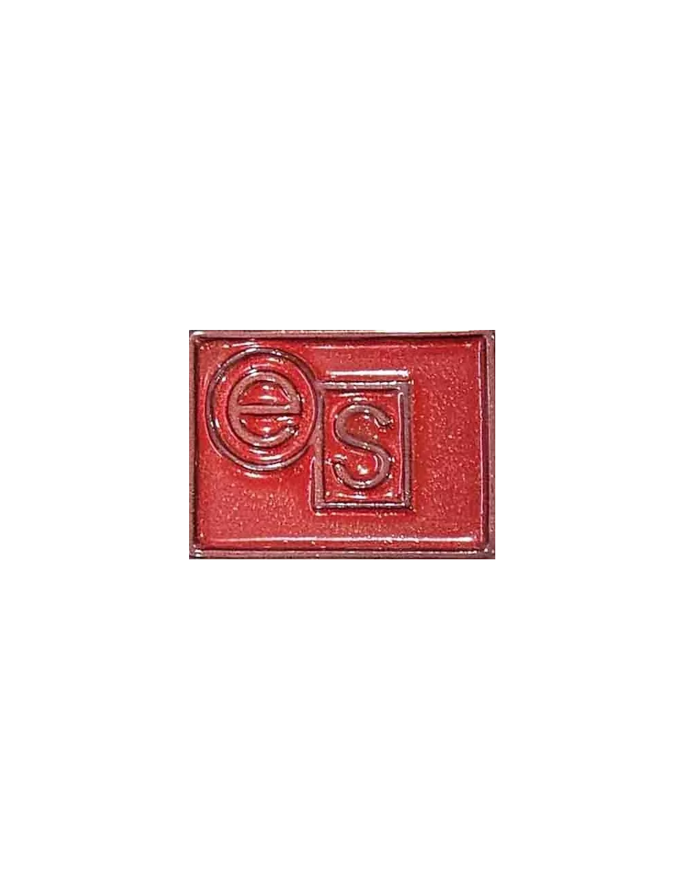 ÉMAIL FAÏENCE LUSTRE ROUGE 263/81