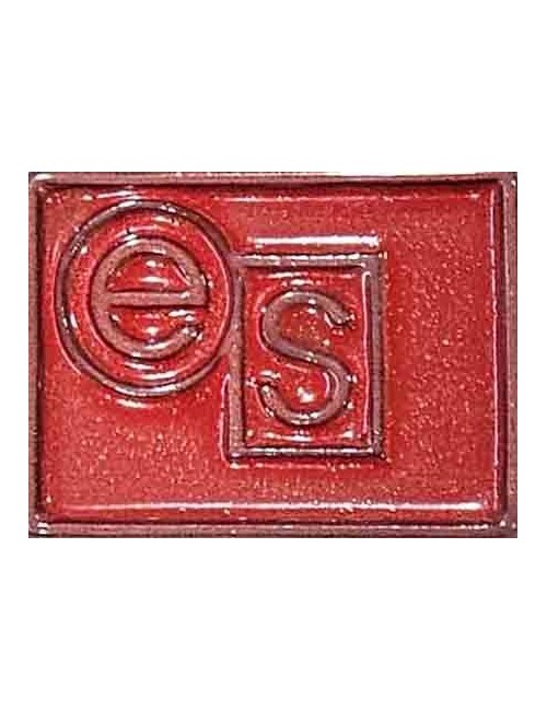 ÉMAIL FAÏENCE LUSTRE ROUGE 263/81