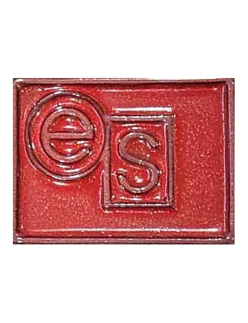 ÉMAIL FAÏENCE LUSTRE ROUGE 263/81