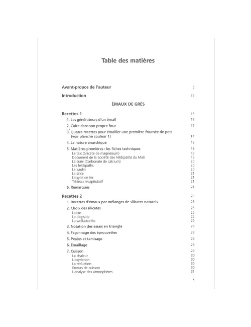 LIVRE PRATIQUE DES ÉMAUX DE GRÈS