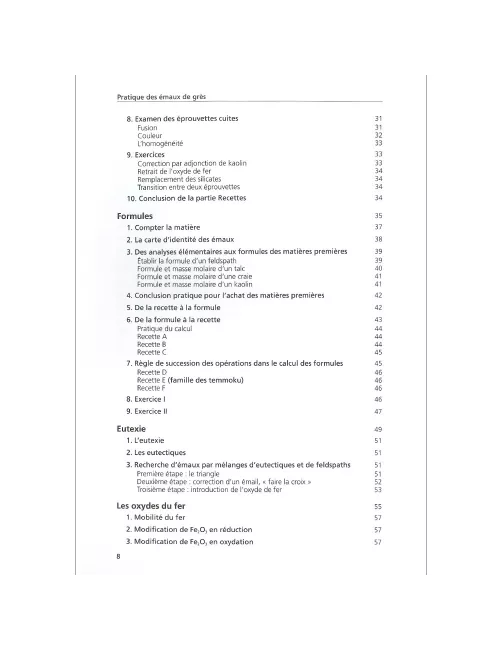 LIVRE PRATIQUE DES ÉMAUX DE GRÈS