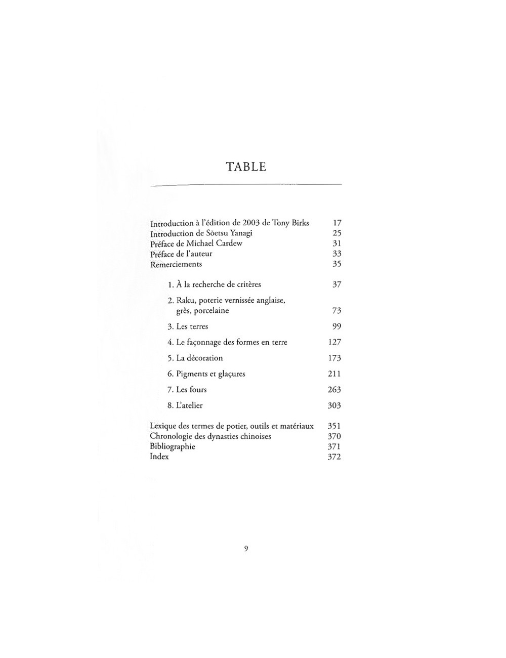 LIVRE LE LIVRE DU POTIER