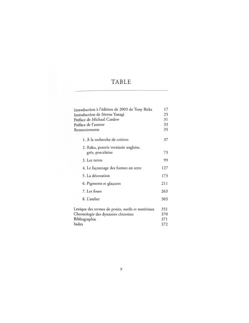 LIVRE LE LIVRE DU POTIER