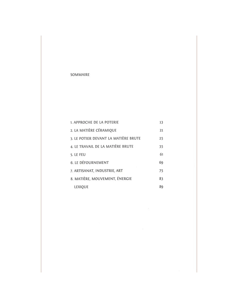 LIVRE LE POÈME CERAMIQUE