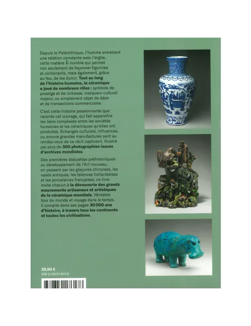 LIVRE UNE HISTOIRE MONDIALE DE LA CÉRAMIQUE