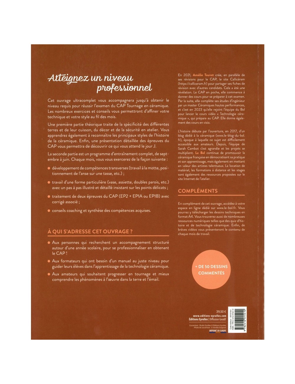 LIVRE PASSEZ VOTRE CAP TOURNAGE EN CÉRAMIQUE