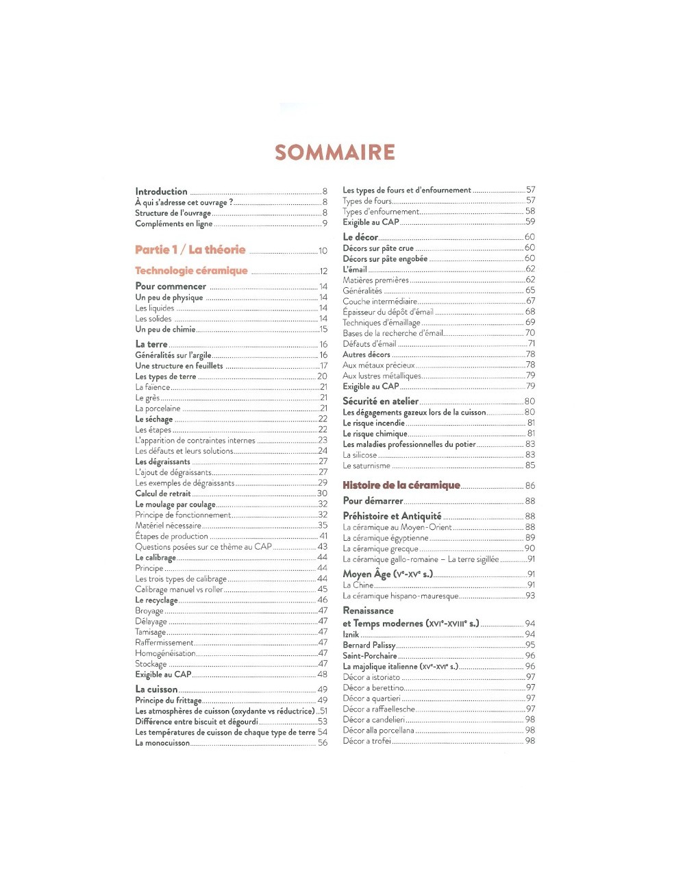 LIVRE PASSEZ VOTRE CAP TOURNAGE EN CÉRAMIQUE