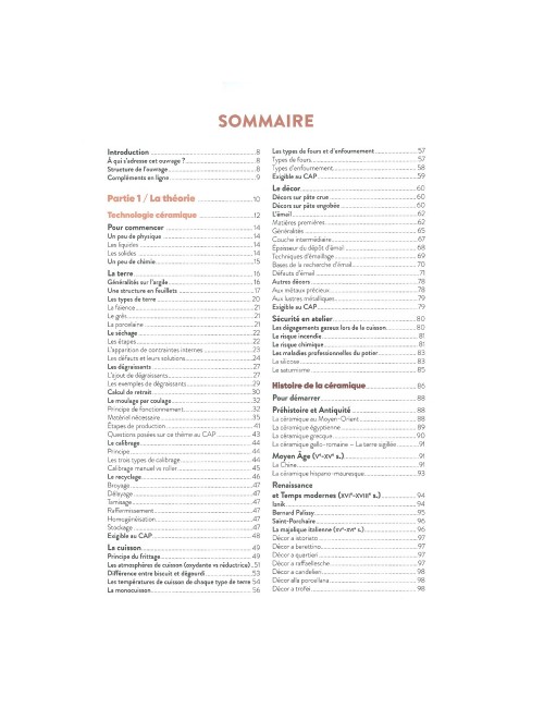 LIVRE PASSEZ VOTRE CAP TOURNAGE EN CÉRAMIQUE