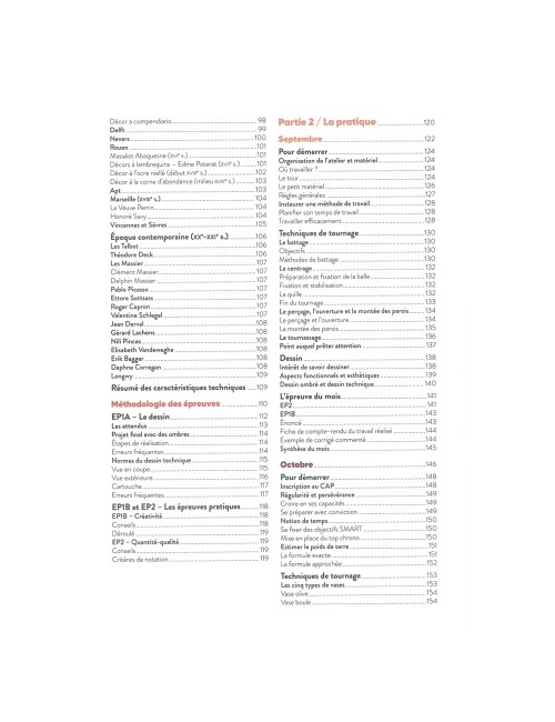 LIVRE PASSEZ VOTRE CAP TOURNAGE EN CÉRAMIQUE