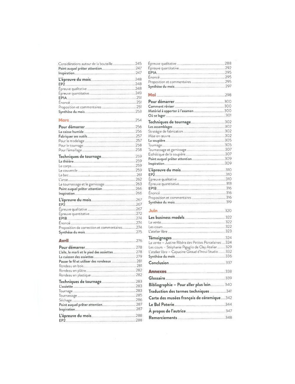 LIVRE PASSEZ VOTRE CAP TOURNAGE EN CÉRAMIQUE