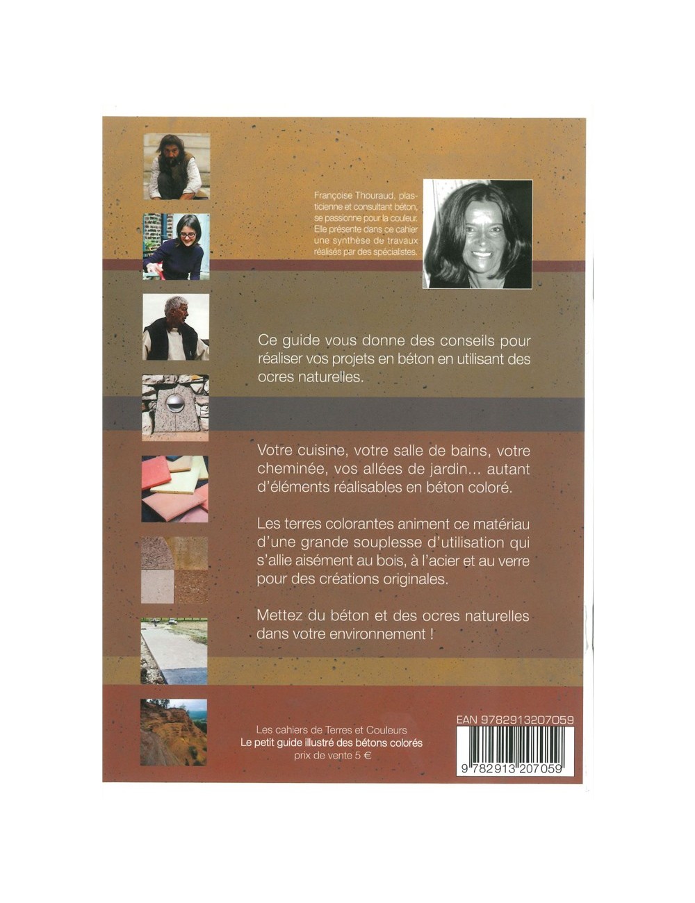 LIVRE LE PETIT GUIDE ILLUSTRÉ DES BÉTONS COLORÉS