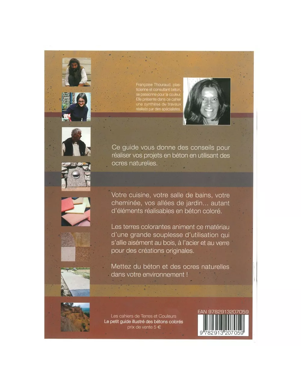 LIVRE LE PETIT GUIDE ILLUSTRÉ DES BÉTONS COLORÉS