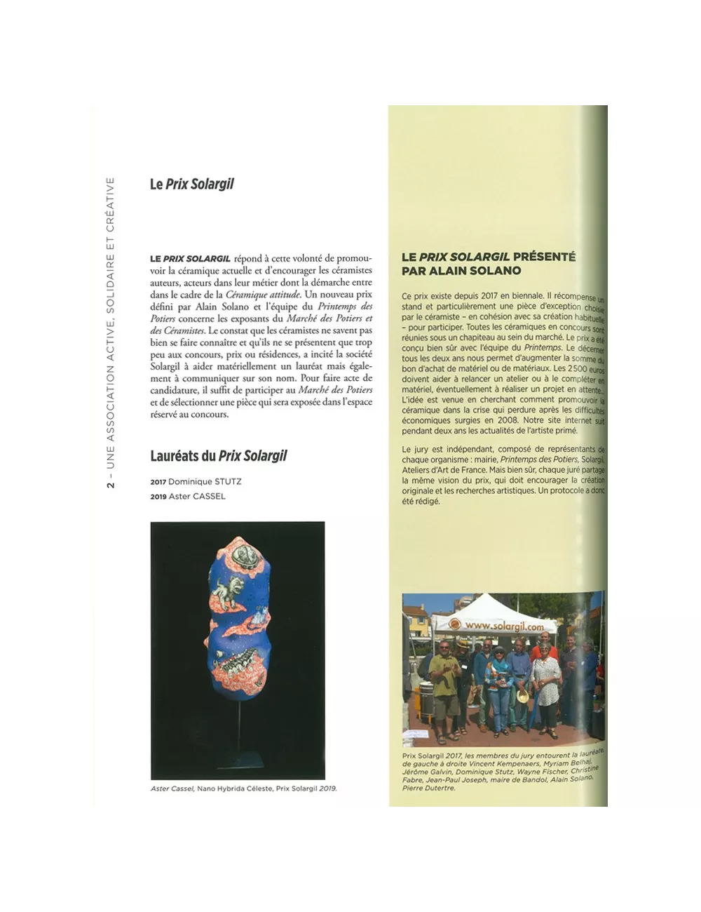 LIVRE LE PRINTEMPS DES POTIERS