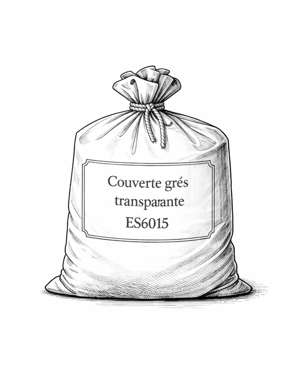 ÉMAIL GRÈS SANS PLOMB COUVERTE TRANSPARENTE BRILLANTE ES5015