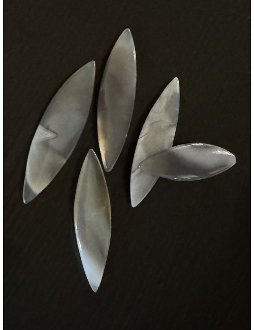 LOSANGE EN AGATE POLISSAGE 75X21MM