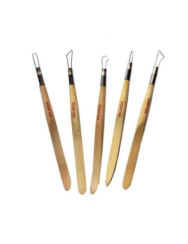 MIRETTE/ EBAUCHOIR MINIATURE 11 CM  LOT DE 5 PIECES