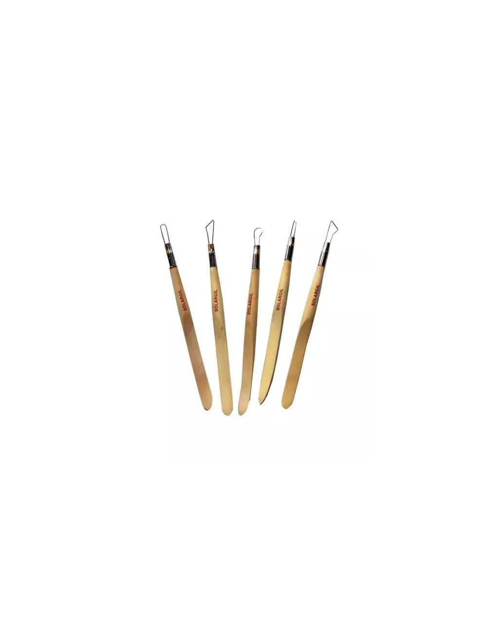 MIRETTE/ EBAUCHOIR MINIATURE 11 CM  LOT DE 5 PIECES