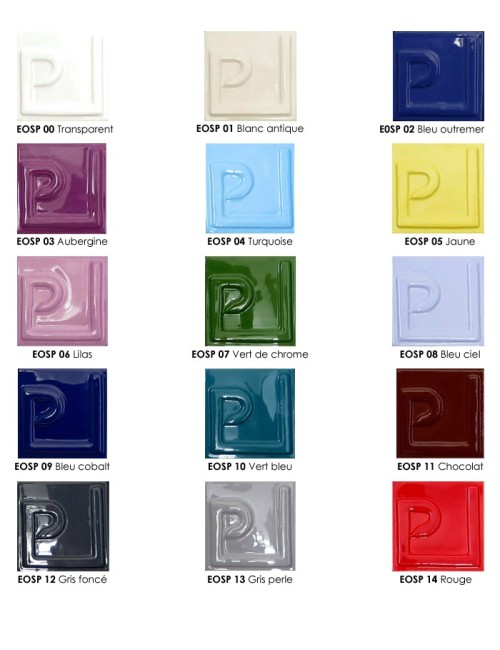 ÉMAIL FAÏENCE LIQUIDE OPAQUE SS PLOMB BRILLANT LILAS 250GR EOSP6L