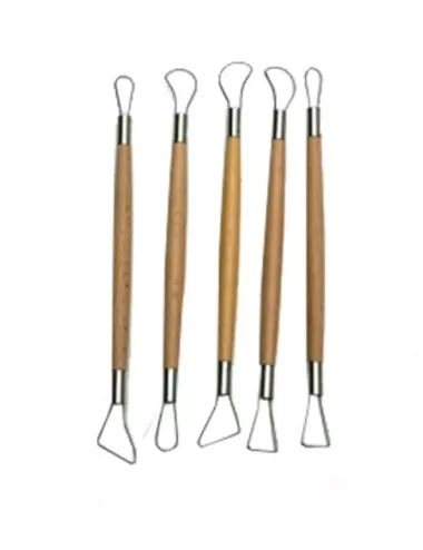 MIRETTE DOUBLE COUPANTE 22CM LOT DE 5
