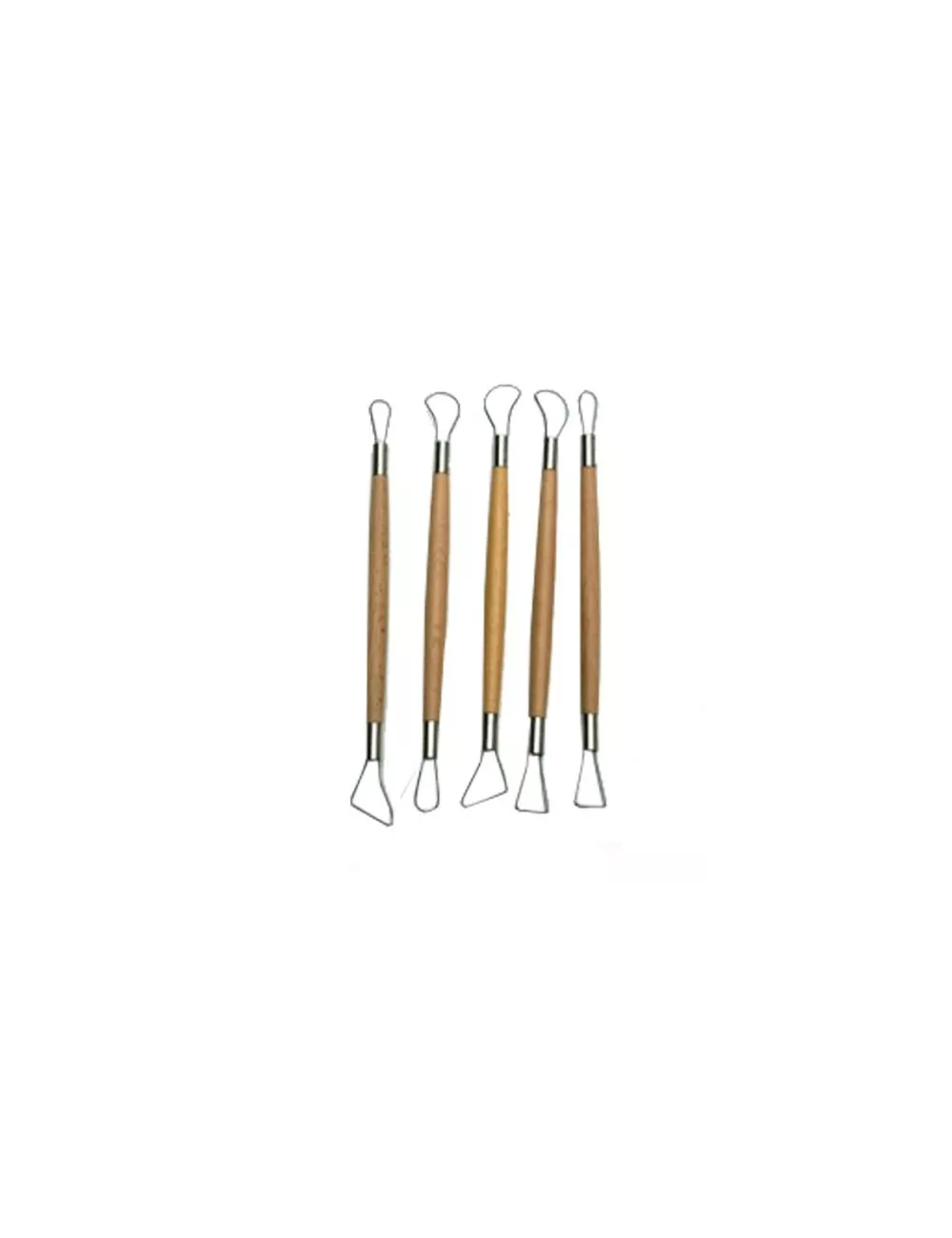 MIRETTE DOUBLE COUPANTE 22CM LOT DE 5