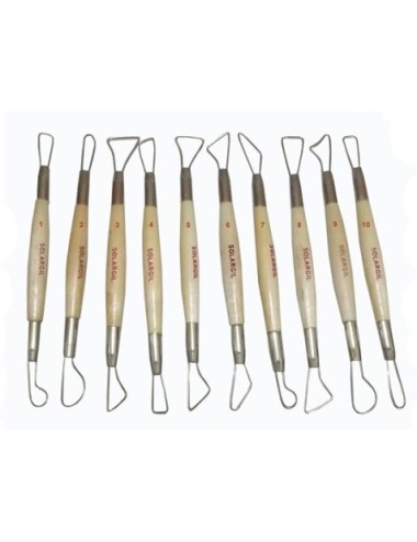 MIRETTE DOUBLE A FIL ROND 16CM LOT DE 10 PIECES