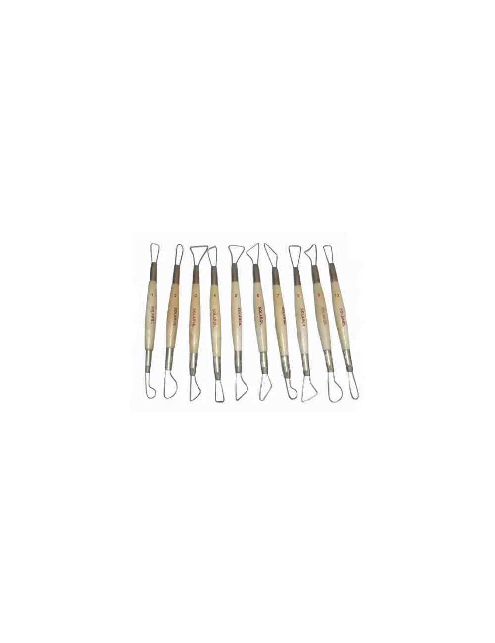 MIRETTE DOUBLE A FIL ROND 16CM LOT DE 10 PIECES