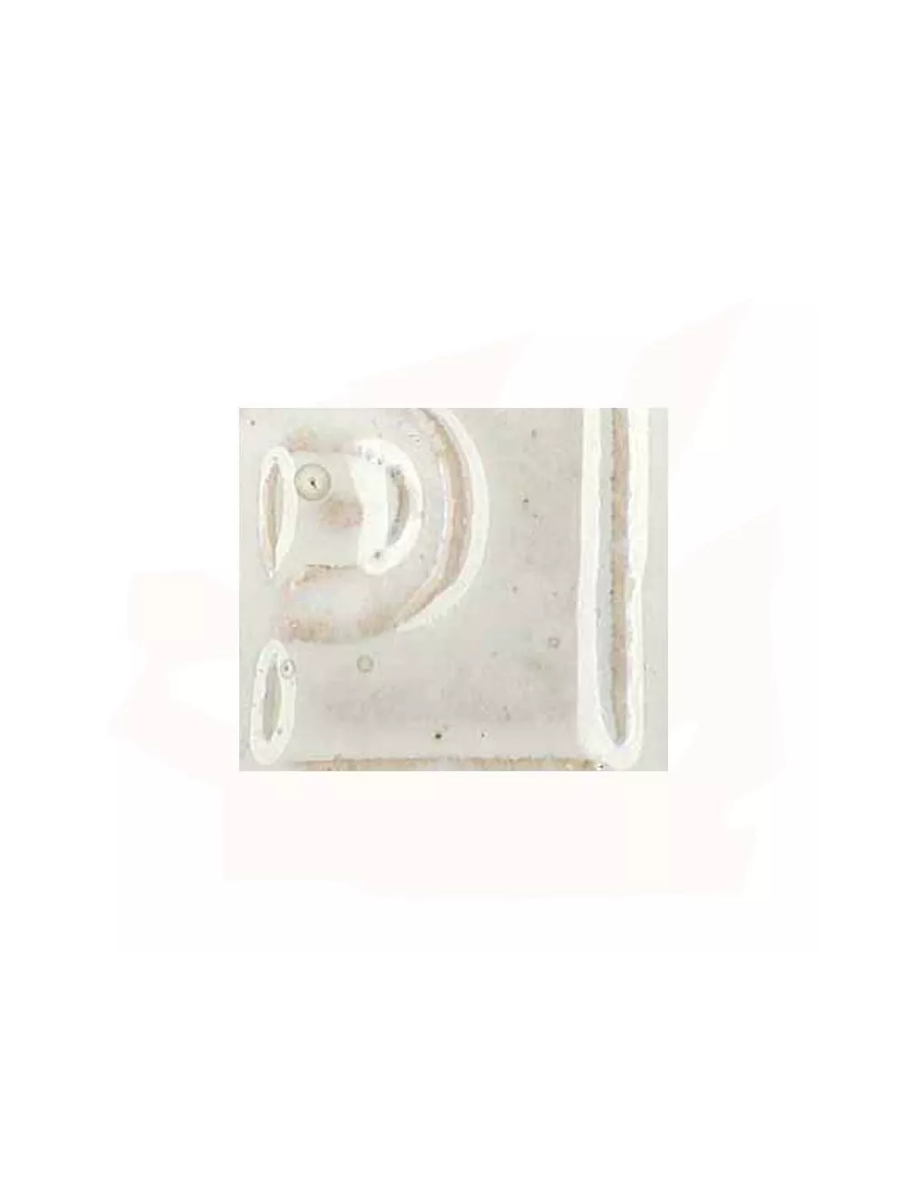 ÉMAIL GRÈS & PORCELAINE SANS PLOMB BLANC NACRÉ 010218