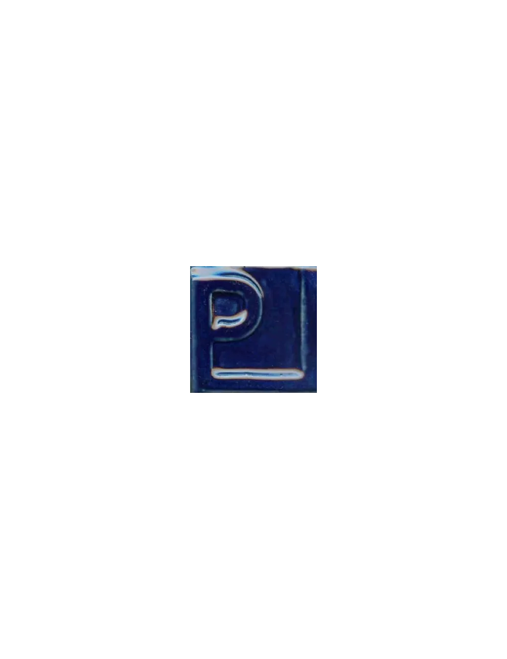 ÉMAIL GRÈS & PORCELAINE SANS PLOMB BLEU COBALT 010541